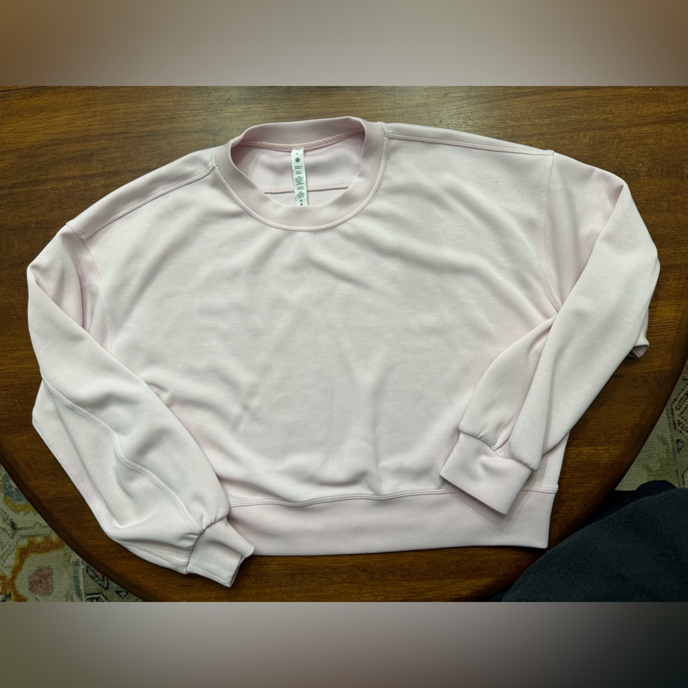 Softstreme perfectly oversized cropped crew